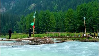 Kala Pani Beauty amp PTI Flag in Kumrat Valley  Breathtaking Scenery 🌄 [upl. by Harutak]