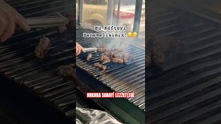 Meşhur Ankara Sanayi Lezzetleri🤤😋 SADIK USTA KÖFTE ULUS shorts ankara köfte [upl. by Brinn]