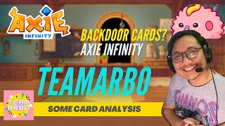 Axie Infinity Card Analysis Some Backdoor Cards [upl. by Nims]