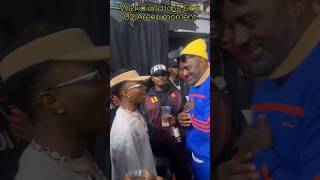 WIZKID AND IDRIS ELBA AT THE 02 ARENA PURE VIBES shortsfeed afrobeats o2arena [upl. by Sankaran]