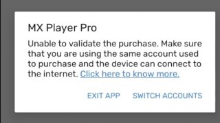 Mx player Pro unable to valid email address problem fixed 100 [upl. by Greenes]