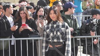 Gemma Chan  Loewe SS25 fashion show in Paris  27092024 [upl. by Denten]