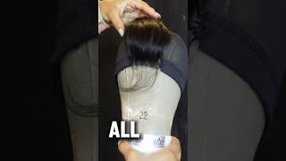 Sewing down a 2x6 lace closure advice hairtutorial diyhacks [upl. by Arised]