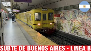 Subte de Buenos Aires  Línea B Mayo 2024 [upl. by Atnuahsal405]