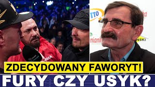 FURY  USYK RAUBO WSKAZAŁ FAWORYTA [upl. by Sabec]