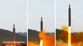 North Korea Shows Off New LongRange Missile Hwasong12 in Latest Test  Coréia do Norte Novo Míssil [upl. by Assenahs766]