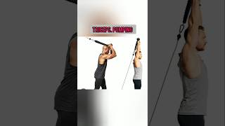 Best for cable triceps Exercises shortsytshort [upl. by Naginnarb]