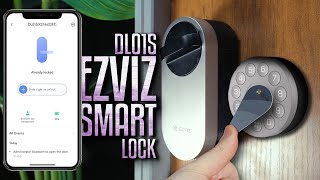 DL01S EZVIZ Smart Lock  Keyless Entry With Multiple Ways [upl. by Cyprus]