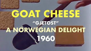 Goat cheese production Norway 1960  A Norwegian delight [upl. by Melitta]