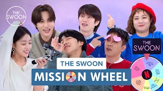 Cast of New World spins The Swoon Mission Wheel and completes hilarious missions ENG SUB [upl. by Esidarap]