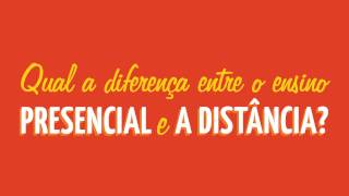 Qual a diferença entre o ensino presencial e a distância [upl. by Audy]