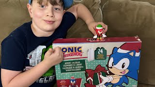 Sullivan opens his Sonic Christmas Advent calendarDay 1 [upl. by Raynata]