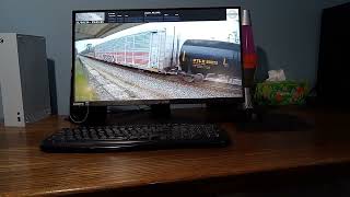 A CN 492 EB Train 🚂 With Gevo CNs [upl. by Dud551]