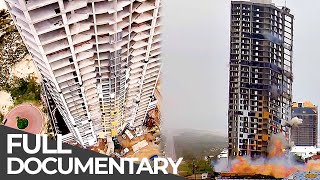 Monster Tower  World Record Building Demolition  BlowDown  Free Documentary [upl. by Riaj]