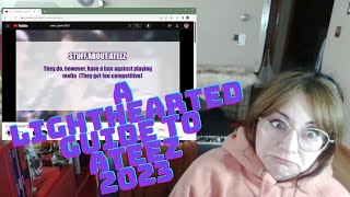 A LIGHTHEARTED guide to ATEEZ  2023 edition REACTION Guess my BIAS [upl. by Yerg]