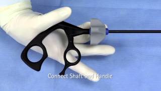 Aesculap AdTec™ Bipolar Laparoscopic Instruments Assembly amp Disassembly [upl. by Orvah]