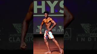 Musclemania® India 2023 solo mensphysique posing  Anish Kerketta  NCS song  mensphysique [upl. by Otaner]