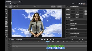 Using chroma key with VidMix [upl. by Alfy]