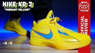 Nike KD 3 Vibrant Yellow Christmas [upl. by Lenaj]