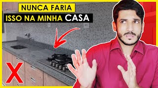 5 BANCADAS DE COZINHA QUE NUNCA USARIA NA MINHA CASA E 5 BANCADAS QUE EU ADORO [upl. by Akirej]