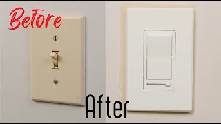 How To Install Dimmer Switch Easy Simple [upl. by Sunil57]