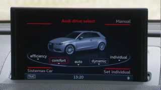 Audi A3 MMIDisplay  Menü [upl. by Latimore]