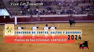 CONCURSO de CORTES SALTOS y QUIEBROS en San Cristóbal CANTALEJO [upl. by Brunelle]