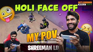 My POV in BGMI Holi Face Off 2024 [upl. by Ased772]