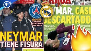 La durée d’indisponibilité de Neymar enflamme lEspagne  Revue de presse [upl. by Haletky564]