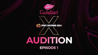 Dabur Gulabari FFACE Calendar 2024  Audition  Episode 1 [upl. by Leavy]