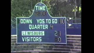 1986 Lewisburg Green Dragons V Mifflinburg Wildcats pt 2 PIAA High School Football [upl. by Weinreb]