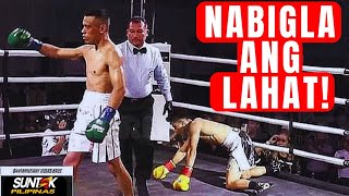 BAGSAK 1ST ROUND KNOCKOUT  REYMART GABALLO VS KENBUN TORRES FULL FIGHT [upl. by Thorpe]