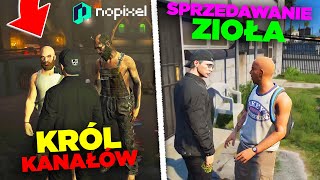 UDAŁO MU SIĘ DOSTAĆ DO KANAŁÓW GDZIE SPOTKAŁ KRÓLA  GTARP  NoPixel [upl. by Ecnerolf]