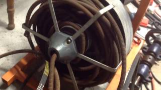 Harbor freight 12 inch drain cleaner bust [upl. by Mordecai]