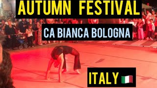 Autumn Festival Bologna Italy 🇮🇹 [upl. by Yerhcaz]