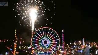 FIREWORKS  TAMPA FLA STATE FAIR 2014 [upl. by Ahsinat]