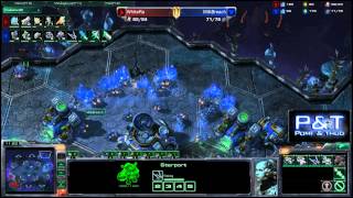 HD502 Whitera vs Milkbreach  PvT  Starcraft 2 Replay FR [upl. by Aseram]