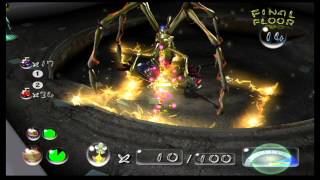 Pikmin 2 Boss 13 Final Boss  Titan Dweevil [upl. by Lynd]