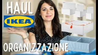 Haul Ikea  Come organizzo armadi contenitore del lett ecc  Cristina Dolcini [upl. by Amesari]