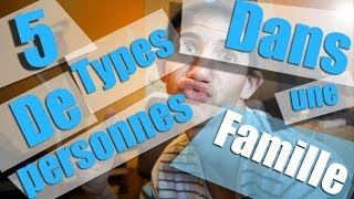 Massi  Vlog  5 types de personnes dans une famille [upl. by Samohtnhoj184]