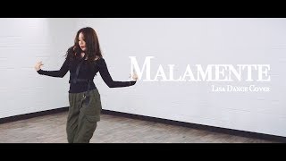 BLACKPINK LISA  ROSALÍA  MALAMENTE  커버댄스 DANCE COVER  안무거울모드 MIRRORED 110  은비 EUNBI [upl. by Iddo15]