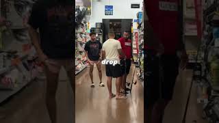 Dropping money prank 😳 shorts [upl. by Erdda]