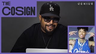 Ice Cube Reacts To New West Coast Rappers Blueface Saweetie Lil Mosey  The Cosign [upl. by Suu]