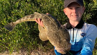 MY FIRST VIDEO  Chasing Big Flathead [upl. by Clarice]