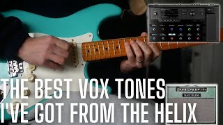 The Best VOX Tones in the Helix Ive Ever Dialed In Matchless DC30 Gigging Preset [upl. by Ahsienel798]