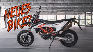 Die neue KTM 690 SMCR 2019  Erster Eindruck  EDGESOFSUPERMOTARD [upl. by Olvan]