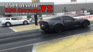 z51 Corvette vs Z06 Corvette [upl. by Nrubyar]