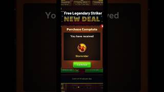 Stormrider Legendary Striker Unlocked 🔥 carrompool shorts [upl. by Lekcar]