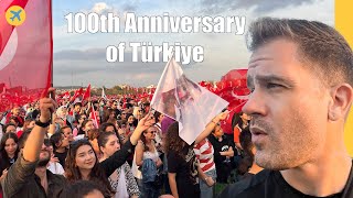 Madness in Istanbul Türkiye 100th Anniversary Vlog 🇹🇷 [upl. by Venn713]