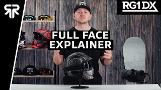 RG1DX Full Face Helmet  Why You Need To Mask Up [upl. by Nimaynib]